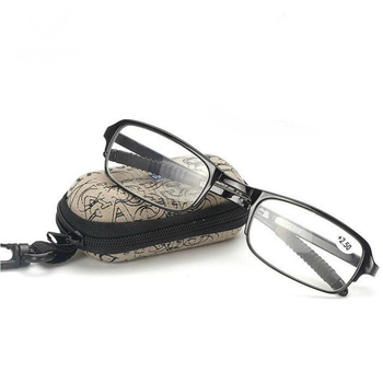 Складні окуляри для роботи за комп'ютером та читання Supretto Original (5-5370) Чорний