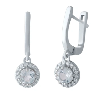 Серебряная подвеска с топазом 0.813ct (2018841)