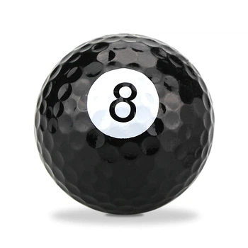 М'яч для гольфу Golf PRO BILLIARDS чорний А350 - Refurbished