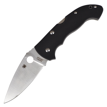 Нож складной SPYDERCO Manix (длина: 22.0см, лезвие: 9.5см), черный