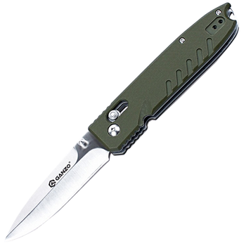 Нож складной Ganzo G746-1 (длина: 200мм, лезвие: 85мм), серый