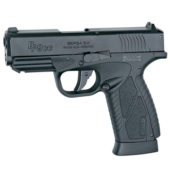 Пістолет пневматичний ASG Bersa BP9CC Blowback (4,5mm), чорний