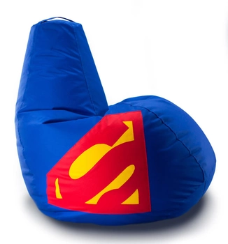Крісло мішок груша Beans Bag Супермен 100*140 см
