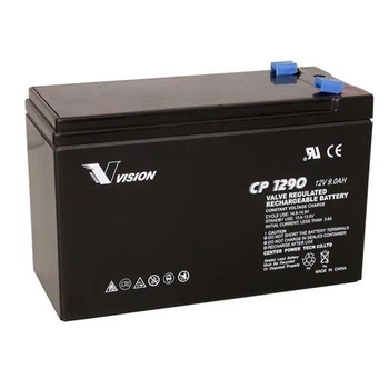 Аккумулятор свинцово-кислотный Vision CP1290 12V/9Ah/VRLA-AGM/F2