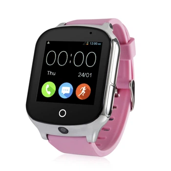 Детские смарт-часы Wonlex с GPS GW1000s Розовые