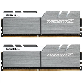 Модуль пам'яті для комп'ютера DDR4 16GB (2x8GB) 3200 MHz Trident Z Silver H/ White G.Skill (F4-3200C
