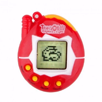 Игрушка электронный питомец Тамагочи в Яйце Динозавра Eggshell Game Red