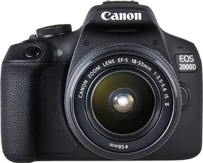 Фотоаппарат Canon EOS 2000D kit (18-55mm) DC III