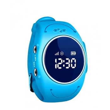Детские умные GPS-часы Wonlex Smart Baby Watch GW300s голубые Защита от воды IP67