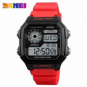 Мужские часы Skmei 1299 Красные