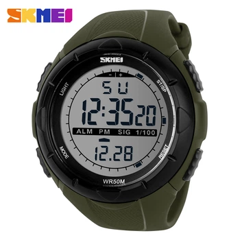 Чоловічі годинники Skmei Dive 1025 Зелені