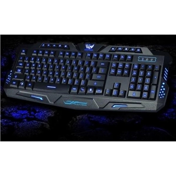 Профессиональная Игровая клавиатура с подсветкой Tricolor M200 переменные 3 цвета