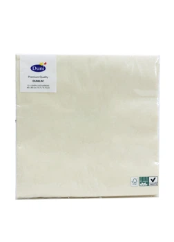 Салфетки бумажные Duni 20 шт 40 х 40 см кремовый IS-10598