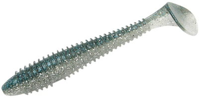 Силикон Keitech Swing Impact FAT 4.3" 6 шт 431 Silver Shiner (15510879)