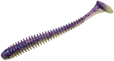 Силикон Keitech Swing Impact 4" 8 шт PAL06 Violet Lime Berry (15510688)