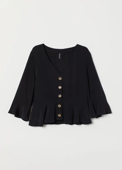 Блуза H&M 32 Чорний 0745199_ч_03