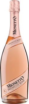 Вино ігристе Mionetto Prosecco Rose D.O.C Millesimato рожеве екстрасухе 0.75 л 11% (8006220003274)