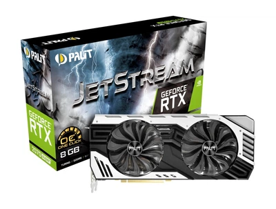 Видеокарта GF RTX 2070 Super 8GB GDDR6 JetStream LE Palit (NE6207S019P2-1040J)