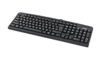 Клавіатура Frime FKBM-110 USB; RUS/UKR, Black