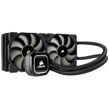 Система водяного охолодження Corsair Hydro H100x (CW-9060040-WW), Intel: 2011/2066/1151/1150/1155/1156, AMD: AM4/AM3/AM2, 275х120х27 мм