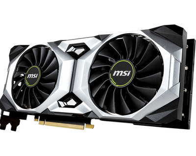 Видеокарта GF RTX 2080 Ti 11GB GDDR6 Ventus OC MSI (GeForce RTX 2080 TI VENTUS 11G OC)