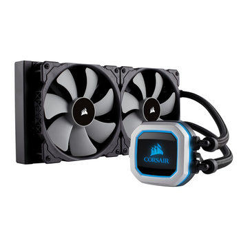 Система водяного охлаждения Corsair Hydro H115i Pro (CW-9060032-WW), Intel: 2011/2066/1151/1150/1155/1156, AMD: AM4/AM3/AM2, 315х143х29 мм