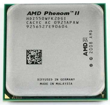 Процессор AMD Phenom II X2 550 Black Edition 2 Ядра, 3.1GHz, sAM3 / AM2+, Tray ( HDZ550WFK2DGI ) Б/У