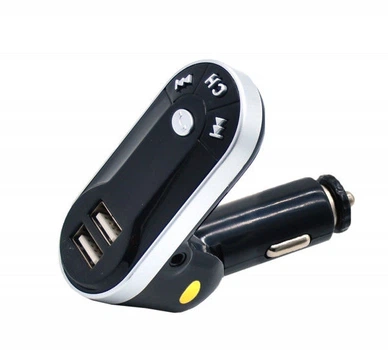 FM Модулятор трансмиттер для авто с Bluetooth USB MP3 AUX передатчик Broad KCB-909 черный