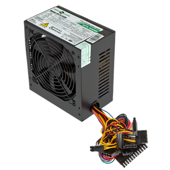 Блок питания GreenVision ATX 400W, fan 12см, black