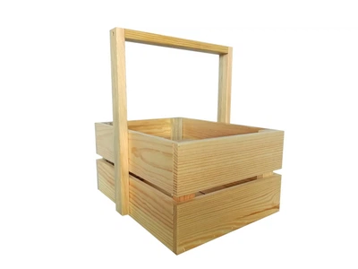 Ящик дерев'яний з ручкою ECO WoodBox (Ш/Д/В:23*33*15)