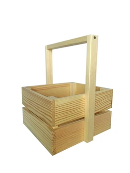 Ящик дерев'яний з ручкою ECO WoodBox (Ш/Д/В:23*25*15)