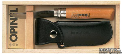 Туристический нож Opinel 8 VRN с чехлом, в пенале (2047853)