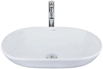 Раковина DEVIT Ovale 1510136 белая