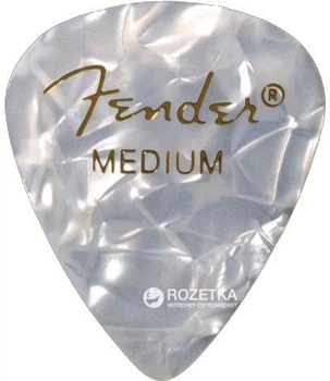 Медиаторы Fender 351 Premium Celluloid (12)  - Abalone Medium 12 шт (098-0351-857)