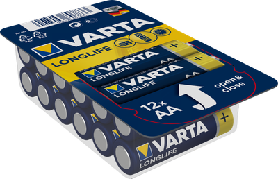 Baterie Varta Longlife AA 12 Alkaline (04106301112)