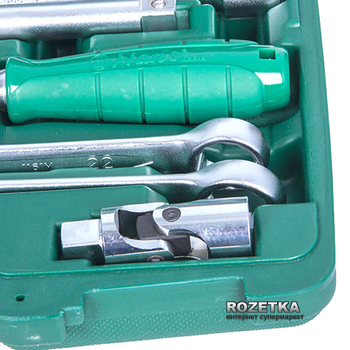 Набор торцевых головок Hans Tools 1/2" 8-32 мм и комбинированых ключей 42 предмета (TK-42)