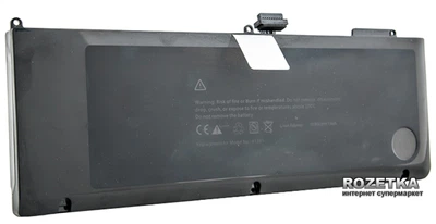 Аккумулятор PowerPlant для Apple MacBook Pro 15" Black (10.95V/5200mAh/6Cells) (NB00000029)