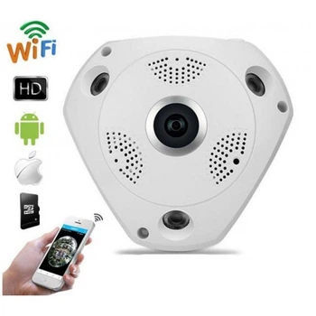 Панорамная купольная камера видеонаблюдения DVR VR360 IPC CAMERA 1317VR WIFI A13