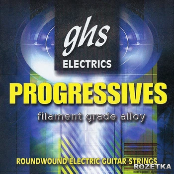 Струни для електрогітар GHS Progressives PRM (011-050) (74136)