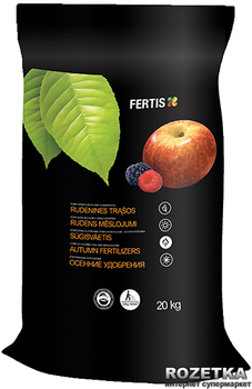 Осеннее удобрение Fertis без хлора и нитратов 20 кг (10506885) 4770767316411/4779039690235