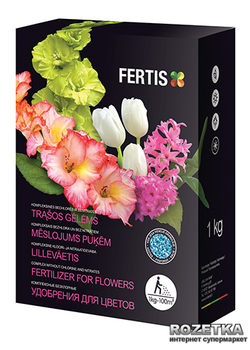 Удобрение для цветов Fertis без хлора и нитратов 1 кг (10506867) 4770767315070/4779039690112