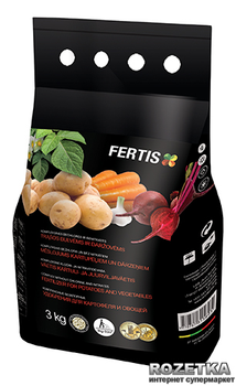 Удобрение для картофеля и овощей Fertis без хлора и нитратов 3 кг (10506915) 4770767315605/4779039690341