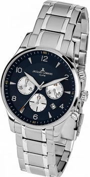 Чоловічий годинник JACQUES LEMANS 1-1654K