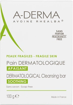 Мило дерматологічне з екстрактом вівса Реальба A-Derma 12149 100 г (3282779285230)
