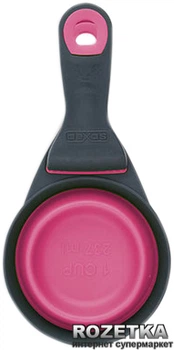 Середній мірну склянку на кліпсі для собак Dexas Рожевий (dx30730)