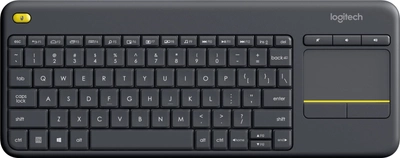 Клавиатура беспроводная Logitech Touch K400 Plus Black RUS (920-007147)