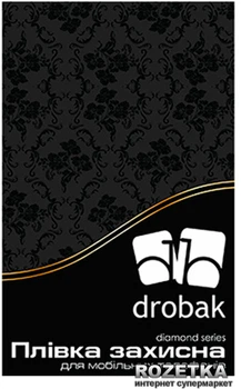 Захисна плівка для смартфона універсальна 5" Drobak Silver Diamond Глянцева (502614)