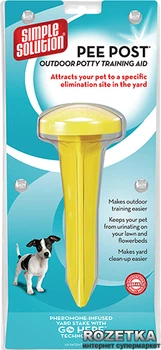 Привчання собак до туалету в певному місці Simple Solution Pee Post Pheromone-Treated Yard Stake (ss13000)