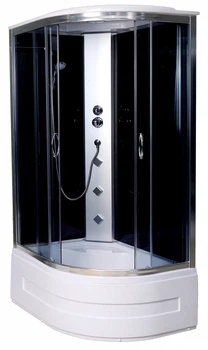 Гидромассажный бокс AQUASTREAM Junior 128 HBL левосторонний без электроники душевой бокс 85х120х217 см