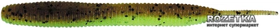 Слаг Keitech Sexy Impact 3.8" 10 шт 401 Green Pumpkin / Chartreuse (15510310)